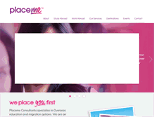 Tablet Screenshot of placemeconsultants.com